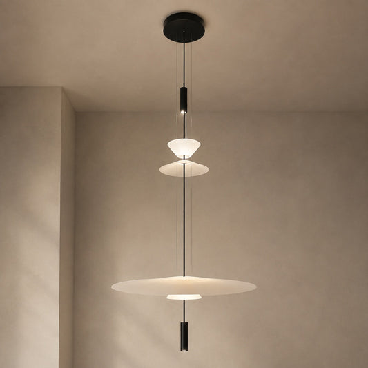 
Layered Acrylic Disc LED Pendant Light