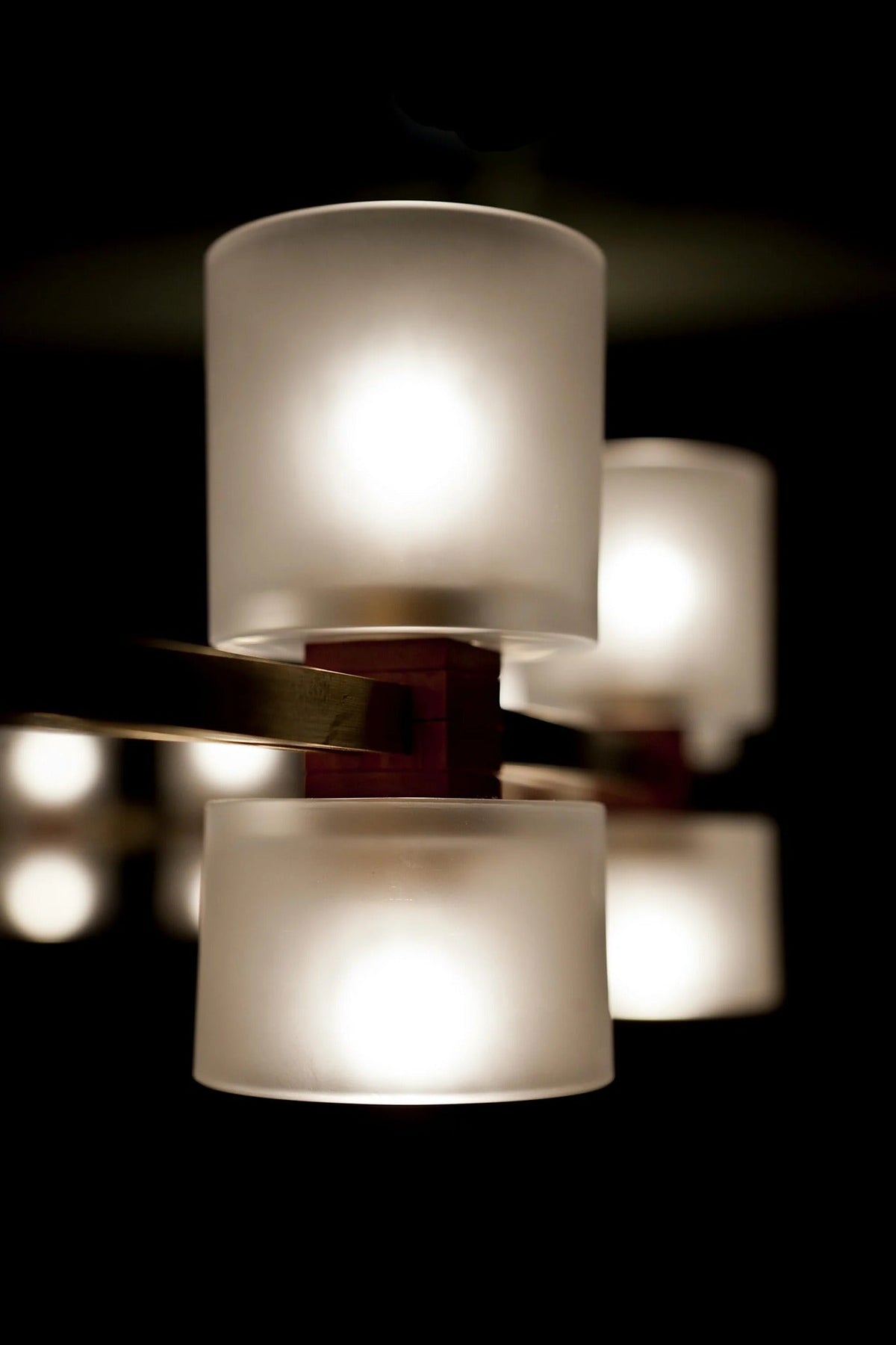 
Royal Brushed Copper Ring LED Chandelier