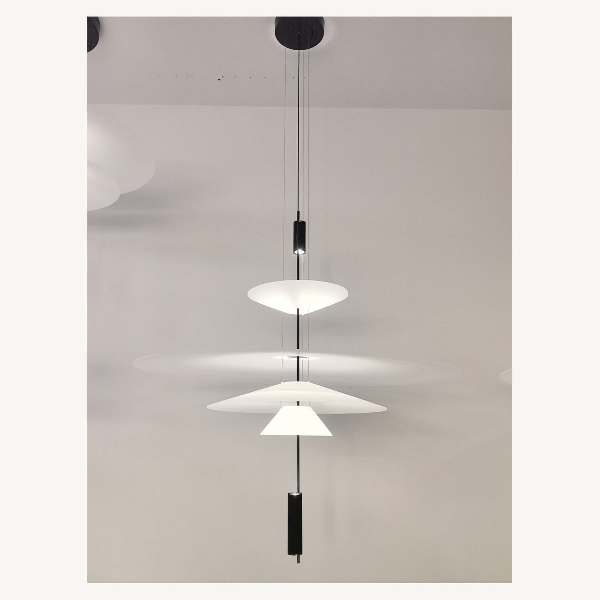 
Layered Acrylic Disc LED Pendant Light