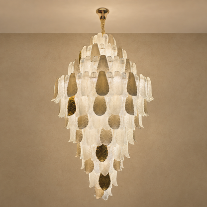 Velipetal Ceramic and Glass Grand Chandelier