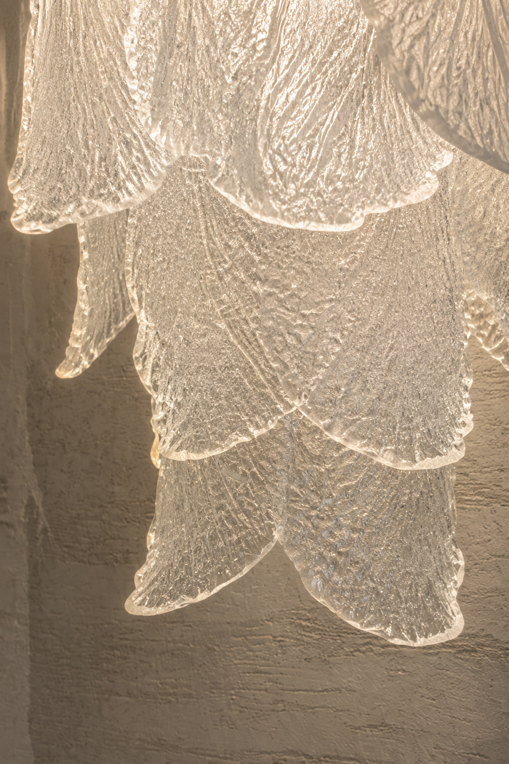 
Velipetal Ceramic and Glass Grand Chandelier